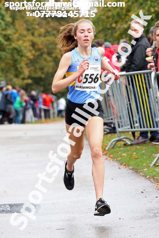 Womens under-17s 3 Stage Relay, 2018 ERRA 6 and 4 Stage and Youngsters Relays. Photo:  David T. Hewitson/Sports for All Pics